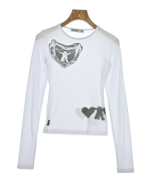 OPEN Yy(オープンワイワイ)Tシャツ・カットソー 白 サイズ:S/2200686761273