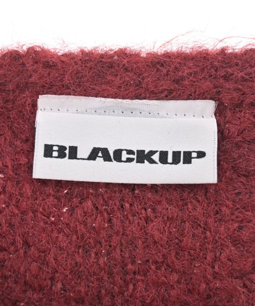 BLACKUP（ブラックアップ）マフラー 赤 サイズ:- レディース/2200603091162