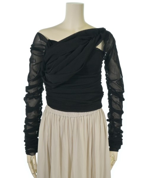 THE TOE(ザトゥー)ブラウス 黒 サイズ:M/2200657003173