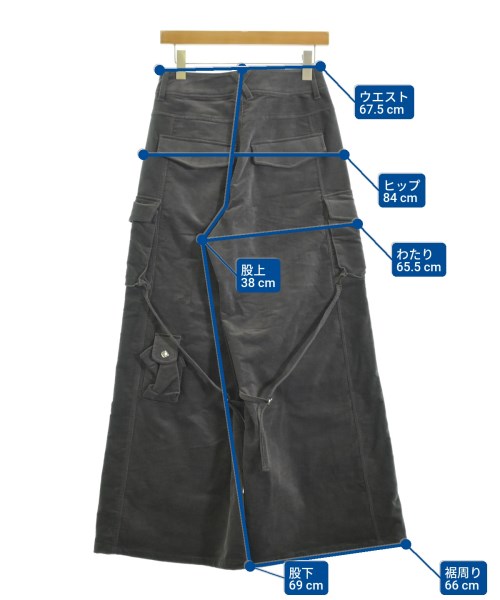 THE TOE（ザトゥー）その他 グレー サイズ:M レディース/2200657003319