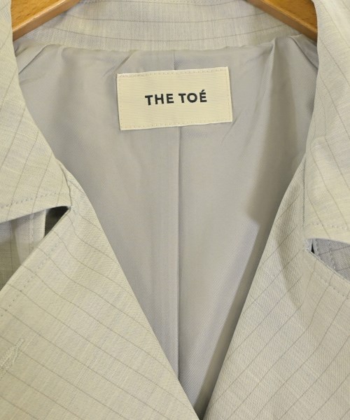 THE TOE（ザトゥー）トレンチコート グレー サイズ:M レディース/2200714028019