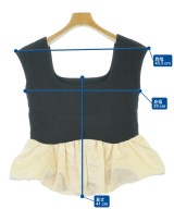 THE TOE（ザトゥー）ブラウス 黒 サイズ:M レディース/2200638943139