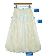 THE TOE（ザトゥー）ロング・マキシ丈スカート 白 サイズ:M レディース/2200639738109