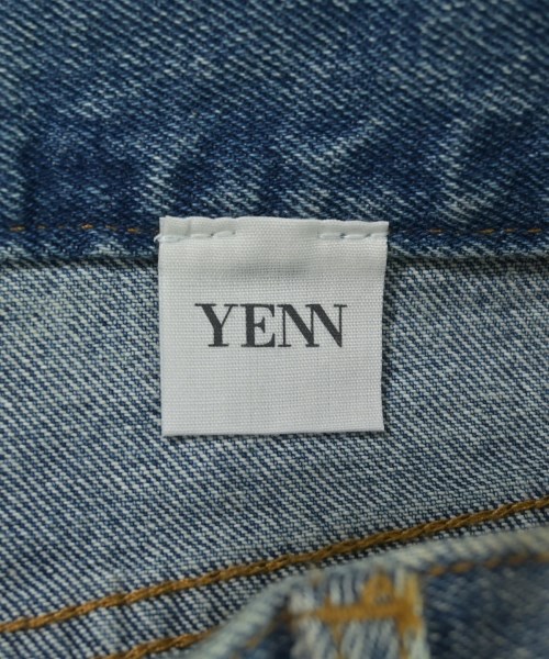 YENN（イエン）デニムパンツ 青 サイズ:40(M位) レディース/2200671705145