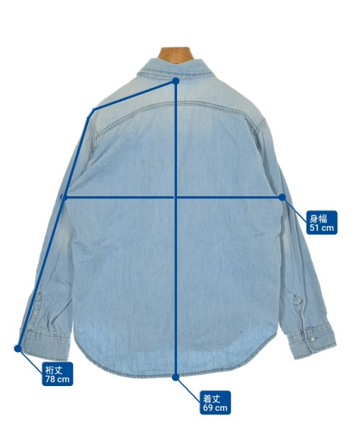 maison de Dolce.（メゾンドドルチェ）カジュアルシャツ 紺 サイズ:F レディース/2200621322064