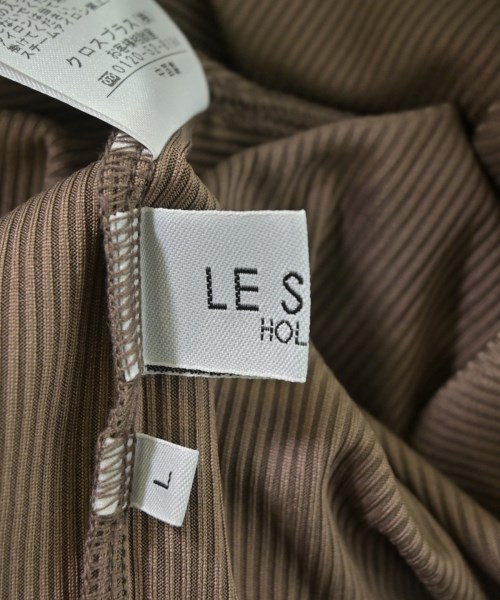 LE SOUK HOLIDAY（ルスークホリデー）タンクトップ 茶 サイズ:L レディース/2200709303138