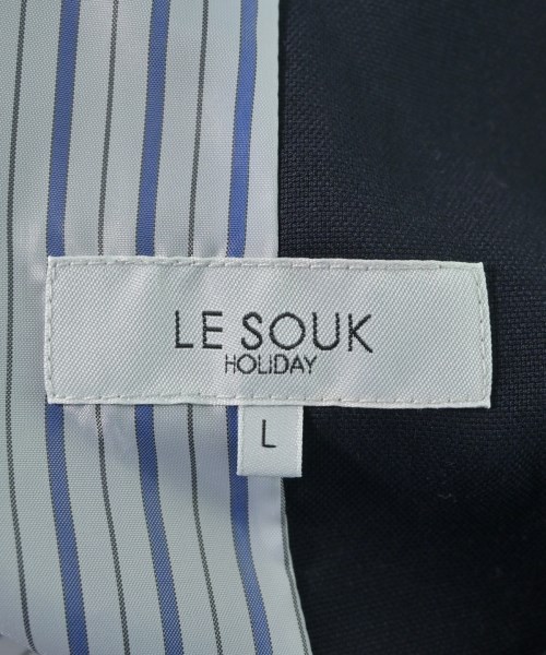 LE SOUK HOLIDAY（ルスークホリデー）ジャケット 紺 サイズ:L レディース/2200729286022