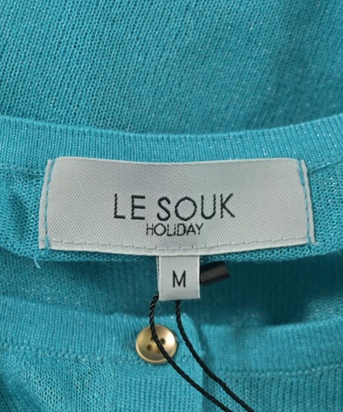 LE SOUK HOLIDAY（ルスークホリデー）カーディガン 青 サイズ:M レディース/2200717994038