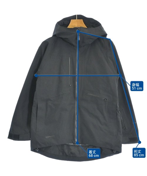 241（トゥーフォーワン）マウンテンパーカー 黒 サイズ:F レディース/2200630443019