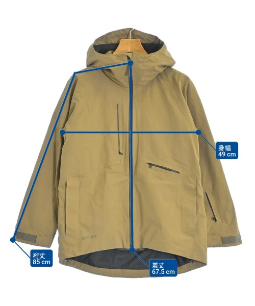 241（トゥーフォーワン）マウンテンパーカー 茶 サイズ:F レディース/2200630443026