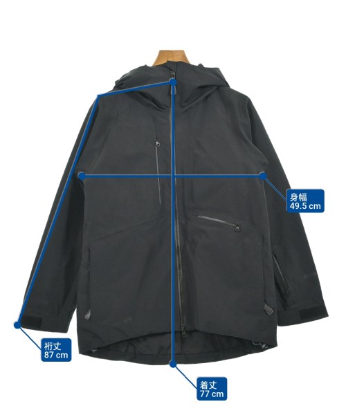 241（トゥーフォーワン）マウンテンパーカー 黒 サイズ:F メンズ/2200661957011