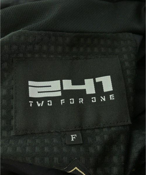 241（トゥーフォーワン）マウンテンパーカー 黒 サイズ:F メンズ/2200647596012