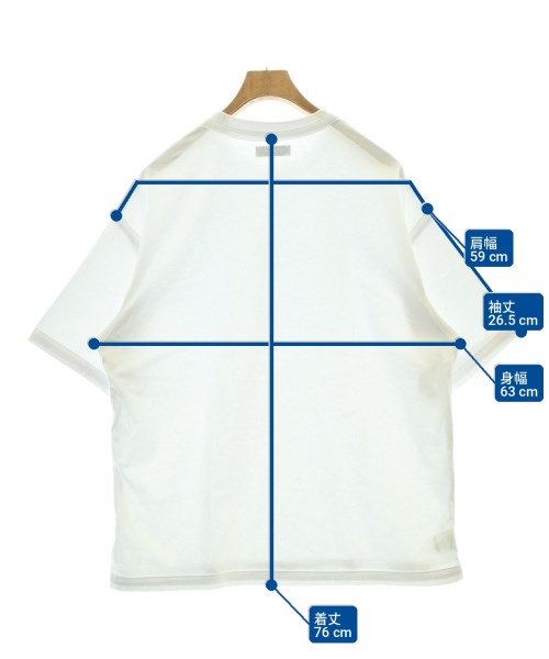 A.H（エーエイチ）Tシャツ・カットソー 白 サイズ:S メンズ/2200718422165