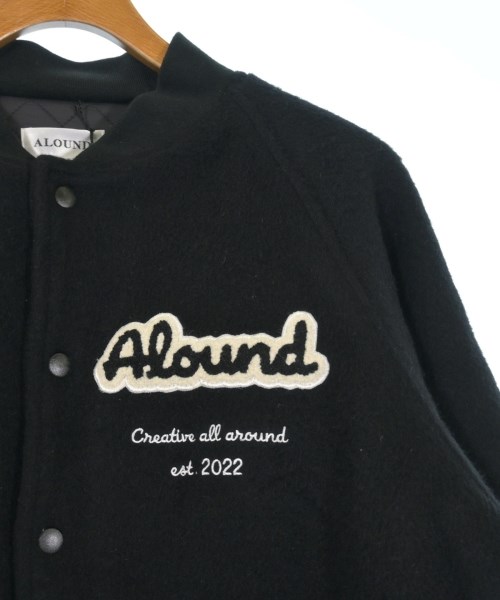 ALOUND（アラウンド）スタジャン 黒 サイズ:L メンズ/2200641307010