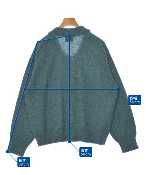 ANOTHER OFFICE.（アナザーオフィス）カーディガン 青 サイズ:1(S位) メンズ/2200671867225