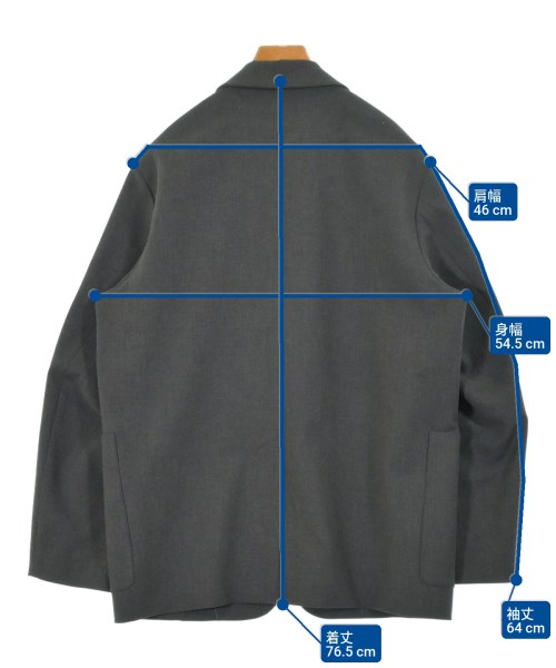 ANOTHER OFFICE.（アナザーオフィス）テーラードジャケット グレー サイズ:1(S位) メンズ/2200671554040