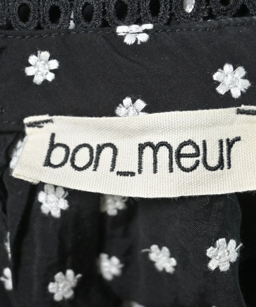 bon_meur（ボンミュール）ワンピース 黒 サイズ:F レディース/2200649962273
