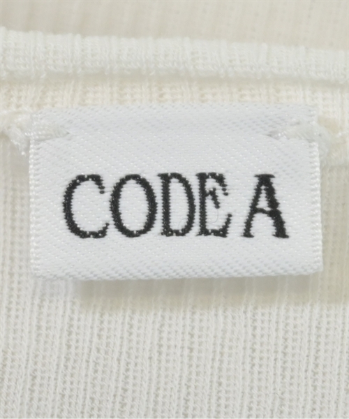 CODE A（コードエー）Tシャツ・カットソー 白 サイズ:F レディース/2200608660042