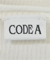CODE A（コードエー）Tシャツ・カットソー 白 サイズ:F レディース/2200608660042