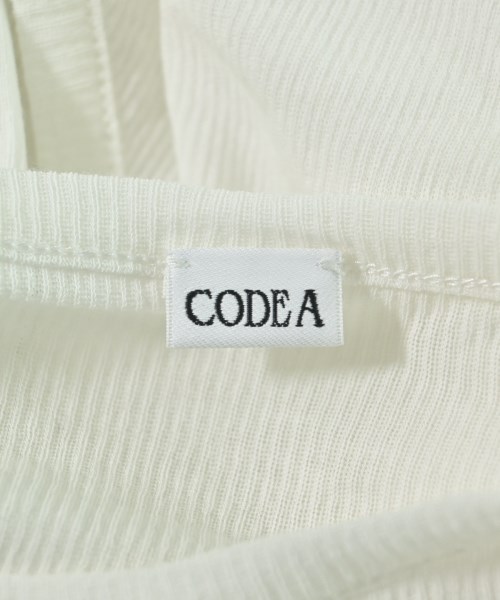CODE A（コードエー）Tシャツ・カットソー 白 サイズ:F レディース/2200668319058