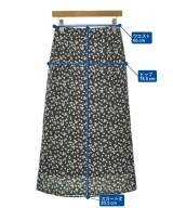 CODE A（コードエー）ロング・マキシ丈スカート 黒 サイズ:XS レディース/2200674333017