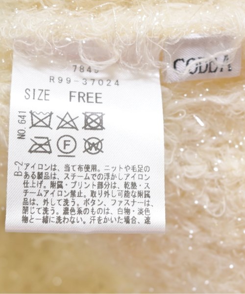 CODE A（コードエー）カーディガン 白 サイズ:F レディース/2200650657069