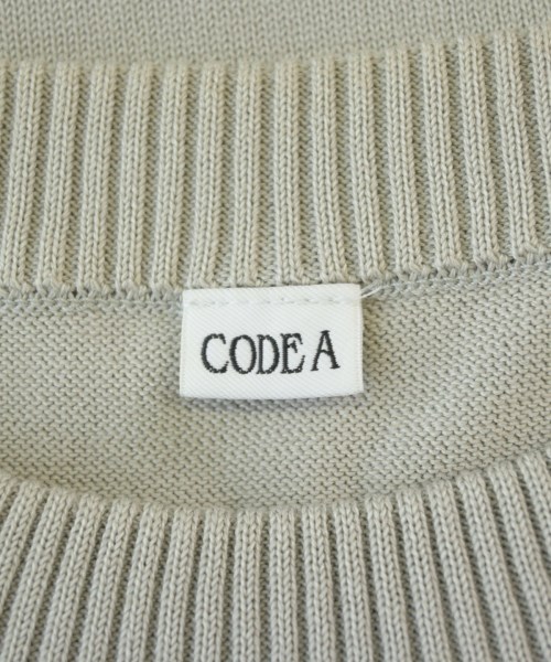 CODE A（コードエー）ベスト/ノースリーブ グレー サイズ:F レディース/2200719384103