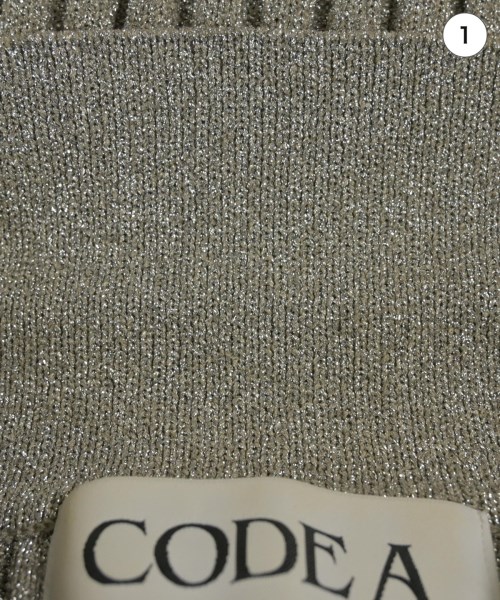 CODE A（コードエー）カーディガン シルバー サイズ:F レディース/2200632673049