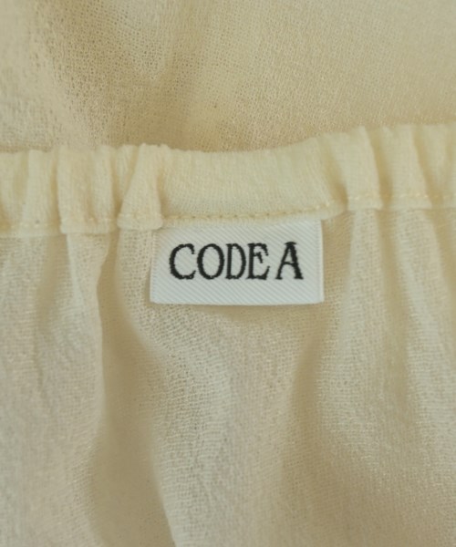 CODE A（コードエー）ブラウス 白 サイズ:F レディース/2200701776053