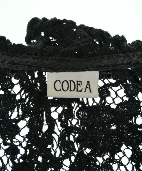 CODE A（コードエー）カーディガン 黒 サイズ:F レディース/2200707944043