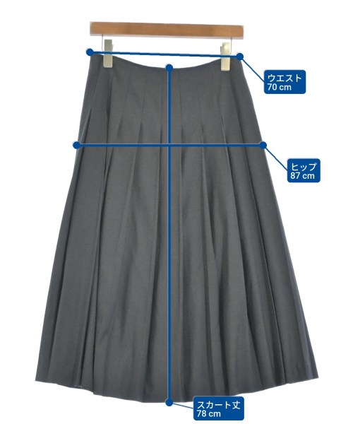 CODE A（コードエー）ロング・マキシ丈スカート グレー サイズ:M レディース/2200669038040