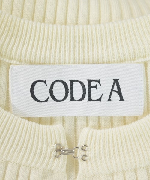CODE A（コードエー）カーディガン 白 サイズ:F レディース/2200671168049