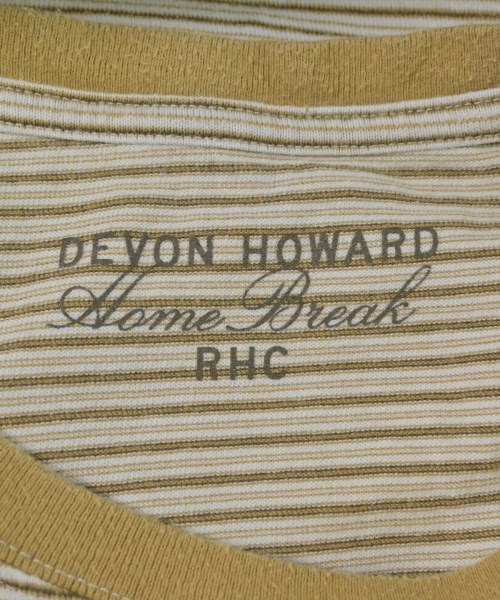 DEVON HOWARD（デヴォンハワード）Tシャツ・カットソー ベージュ サイズ:XL メンズ/2200688197087
