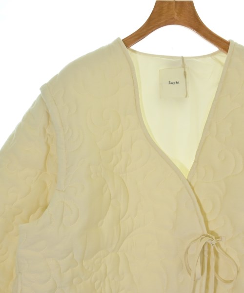 Eaphi（エフィ）ダウンジャケット/ダウンベスト 白 サイズ:F レディース/2200675270106