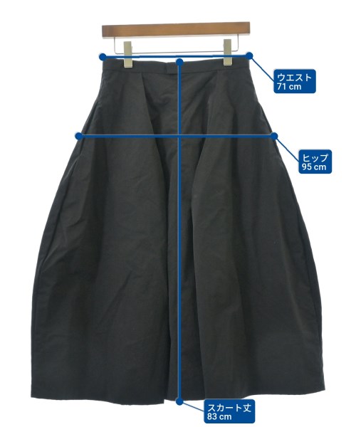 esteta（エステータ）ロング・マキシ丈スカート 黒 サイズ:6(M位) レディース/2200632181087