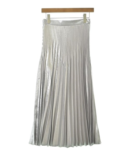 esteta（エステータ）ロング・マキシ丈スカート シルバー サイズ:2(M位) レディース/2200627932113