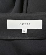 esteta（エステータ）ひざ丈スカート 黒 サイズ:32(S位) レディース/2200692070178