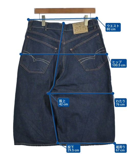 fadepants（フェードパンツ）ショートパンツ 紺 サイズ:S メンズ/2200698594036