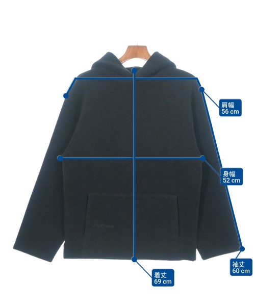 FORMA（フォルマ）パーカー 黒 サイズ:XS メンズ/2200679949015