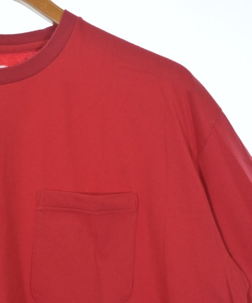 FOUNDOUR（ファウンダ）Tシャツ・カットソー 赤 サイズ:3(L位) メンズ/2200628057211