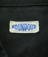 FOUNDOUR（ファウンダ）カジュアルシャツ 黒 サイズ:2(M位) メンズ/2200626104030