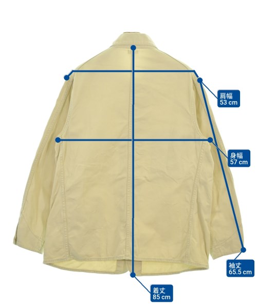 FOUNDOUR（ファウンダ）カバーオール ベージュ サイズ:2(M位) メンズ/2200676232035