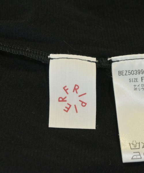 FRIPIER（フリピエ）Tシャツ・カットソー 黒 サイズ:F レディース/2200675840040