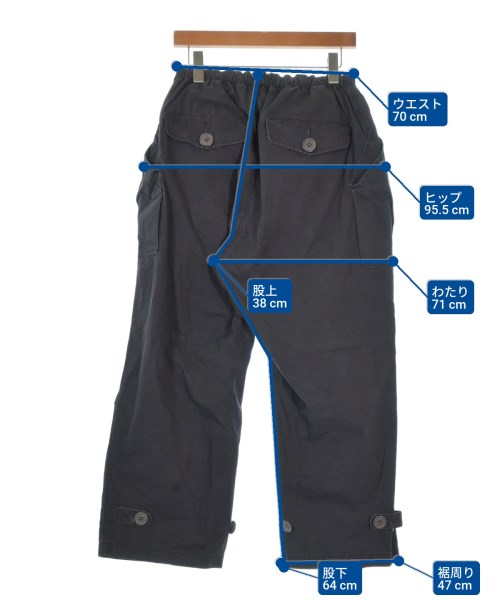 Gurank（グランク）カーゴパンツ 黒 サイズ:2(M位) メンズ/2200665436031