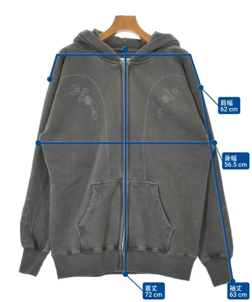 LASTMAN（ラストマン）パーカー グレー サイズ:L メンズ/2200598594433