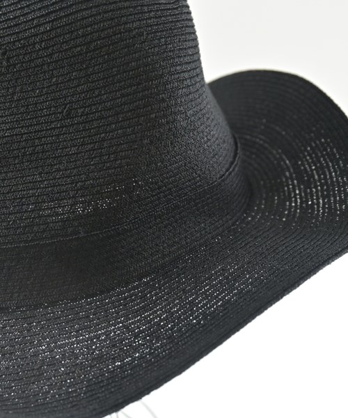 LASTMAN（ラストマン）ストローハット 黒 サイズ:M メンズ/2200677989273