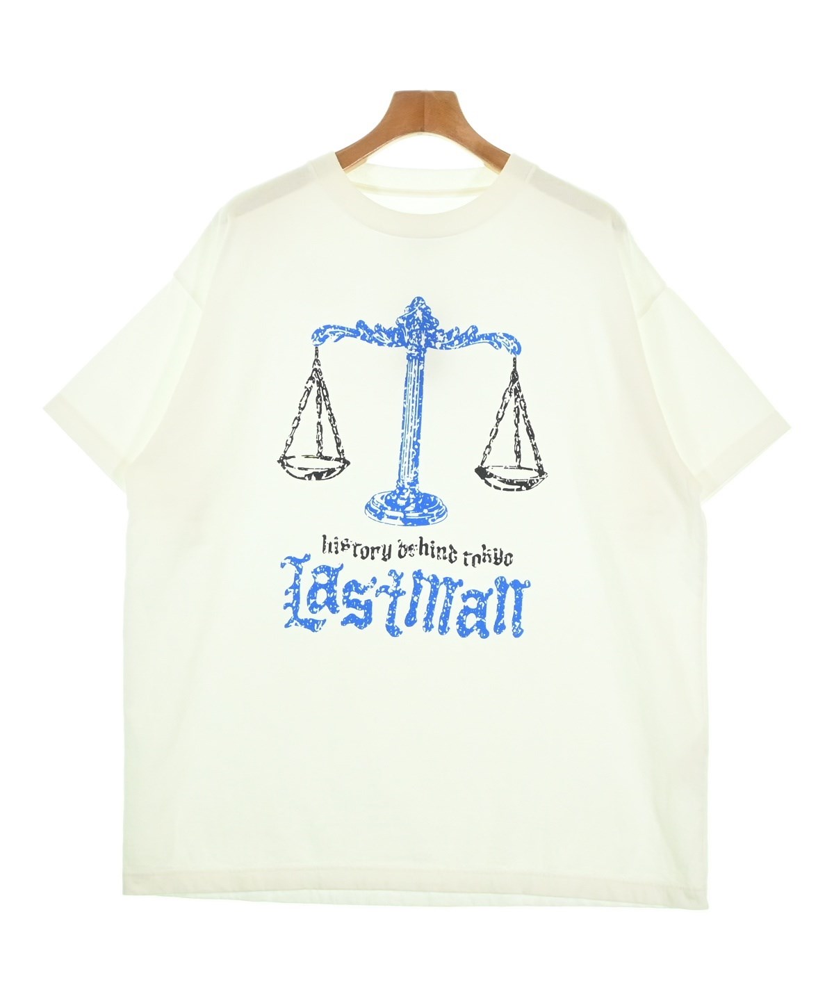 LASTMAN（ラストマン）Tシャツ・カットソー 白 サイズ:L メンズ 