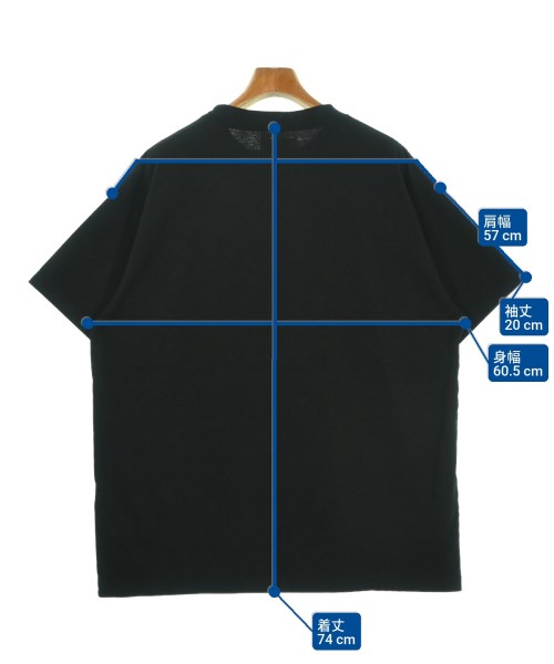 LASTMAN（ラストマン）Tシャツ・カットソー 黒 サイズ:L メンズ/2200696794094