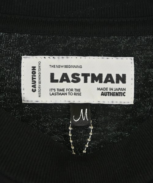 LASTMAN（ラストマン）Tシャツ・カットソー 黒 サイズ:M メンズ/2200696794100