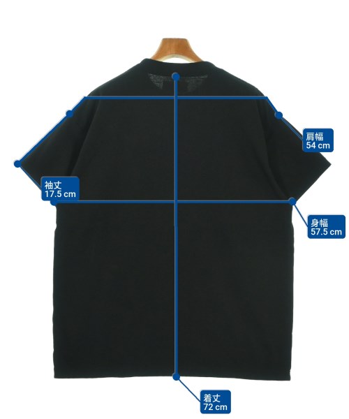 LASTMAN（ラストマン）Tシャツ・カットソー 黒 サイズ:M メンズ/2200696794100